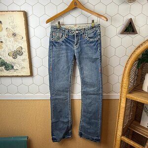 L.A. Idol USA Denim Bundle (2 Pairs) – Embellished Skinny Jeans - Size - 3